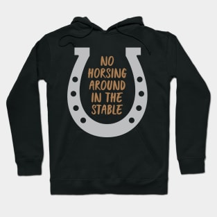 No Horsing Around Hoodie